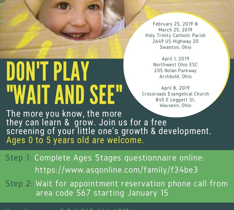 Early Childhood Developmental Screening